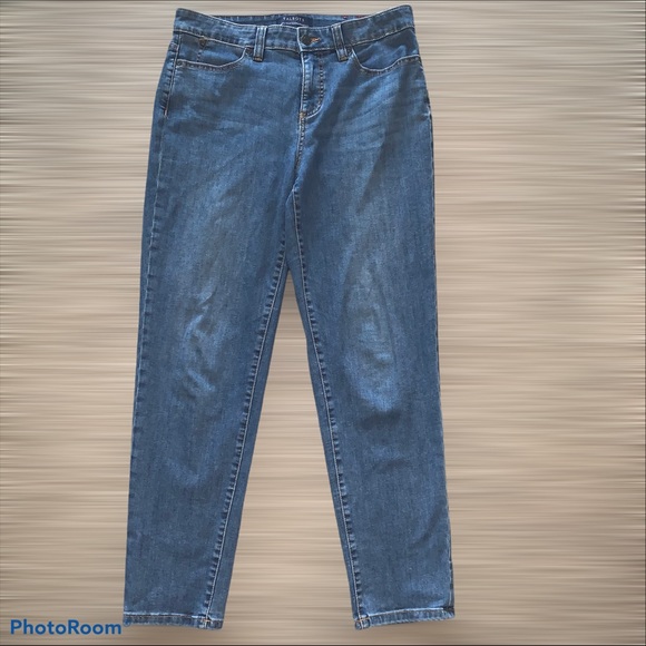 simply flattering 5 pocket jeans talbots